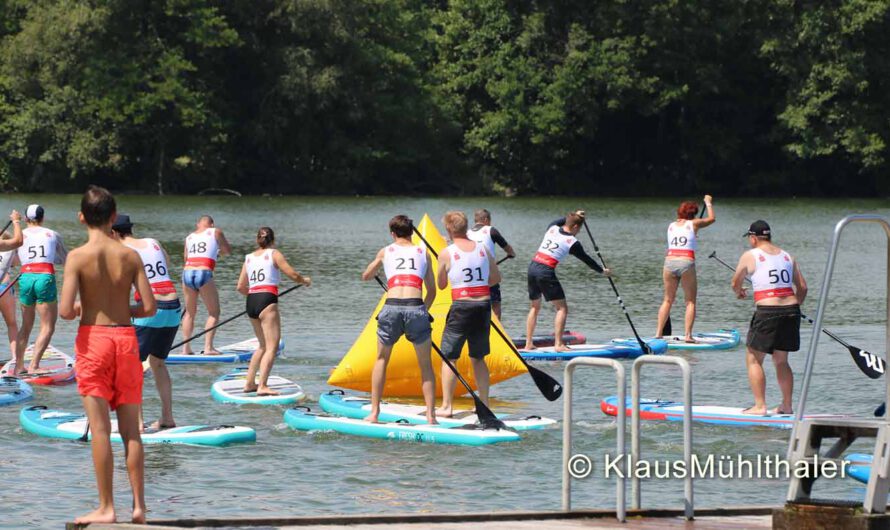 Zweites SUP-Moorsee-Race am Leitgeringer See