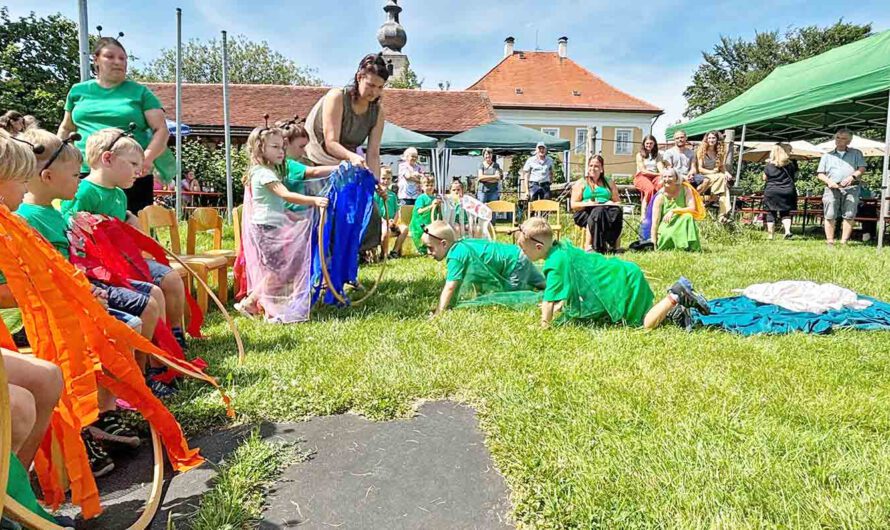 Sommerfest und „Knaxiade“: Jahresabschluss im Kindergarten Törring