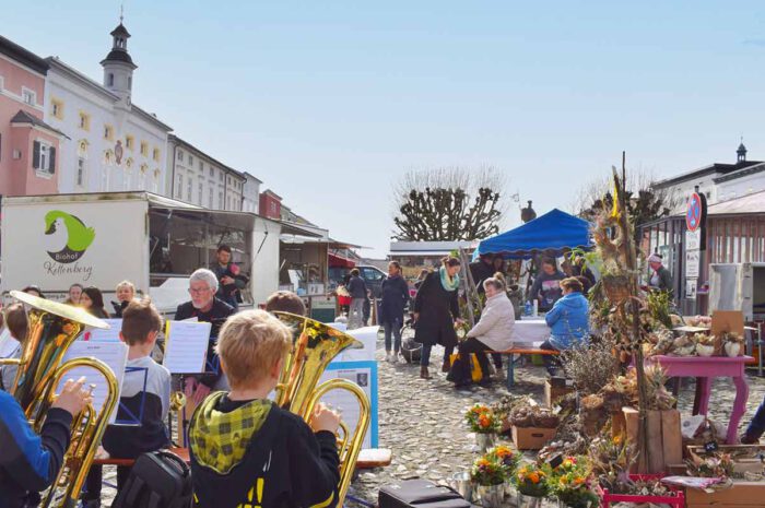 Bauernmarkt Bläserklasse