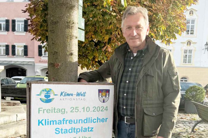 Stadtplatz Aktionstag Klima-Mensch