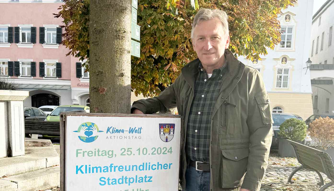 Stadtplatz Aktionstag Klima-Mensch