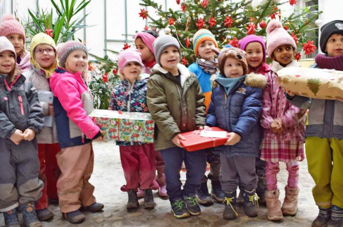 Wunschbaum und Geschenke, Spenden Sozialfonds