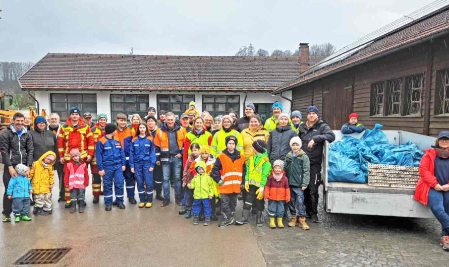 Rama dama in Tittmoning – Müllsammel-Aktion erfolgreich
