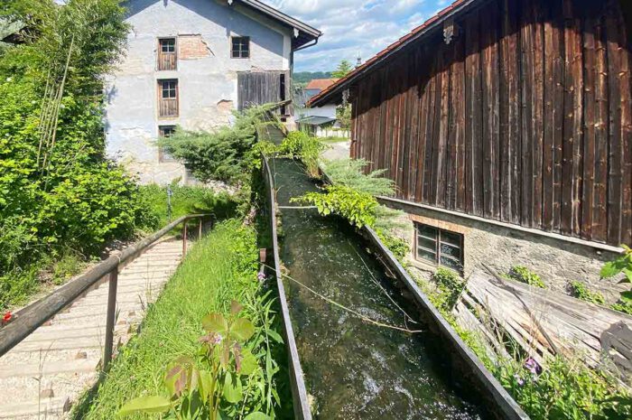 Stadtbach Tittmoning wird umgeleitet