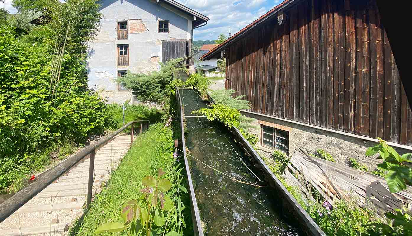 Stadtbach Tittmoning wird umgeleitet