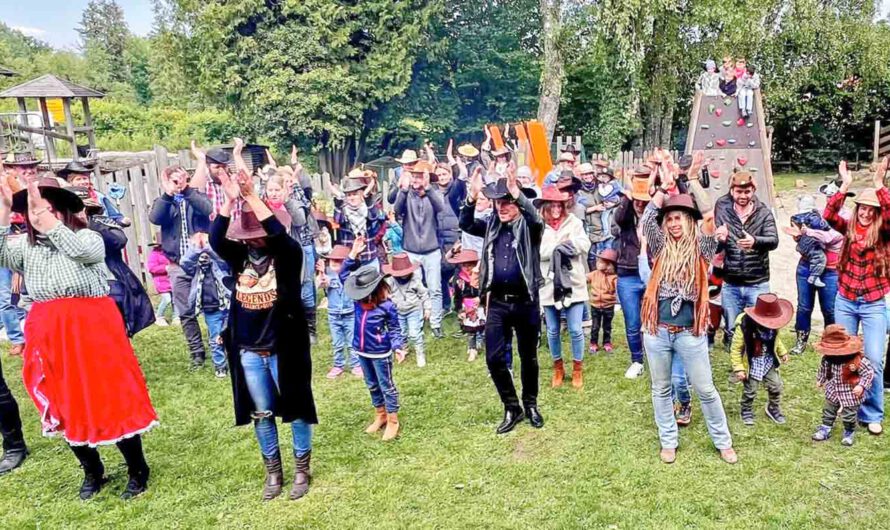 Wilder Westen beim Familienfest im Kindergarten Kay