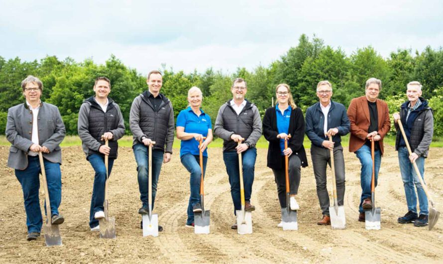 Spatenstich für neues KRAIBURG STRAIL Gebäude in Tittmoning/Mayerhofen