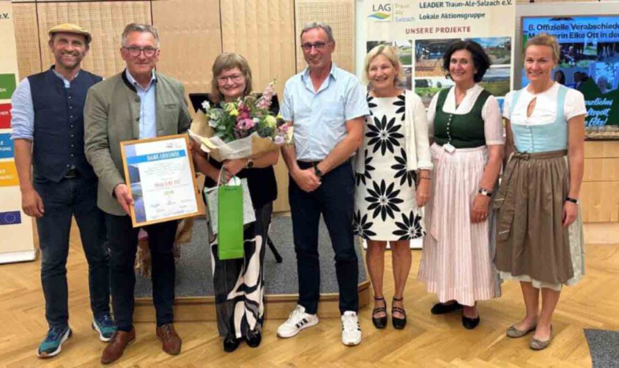LEADER: Managerin Elke Ott in den Ruhestand verabschiedet